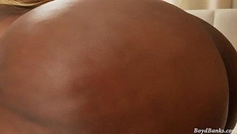 Bbw Teen Giving A Blowjob To A Black Cock