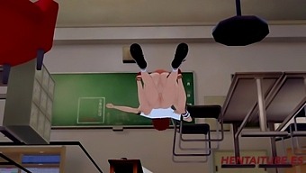 Ben 10 Hentai: Ben'S Wild Romp With Gwen On The Floor, Ending In A Creampie