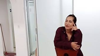 Latina Mature Interrupts Stepmother'S Phone Call With Lover And Relieves Her Sexual Tension