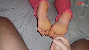 I Gave My Stepson A Footjob To Help Him Ejaculate