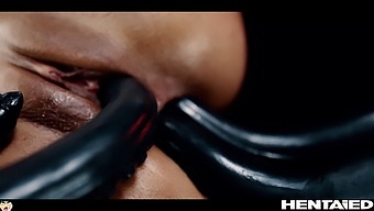 Petite Colombian Beauty Takes On Alien Anal Invasion In Hd