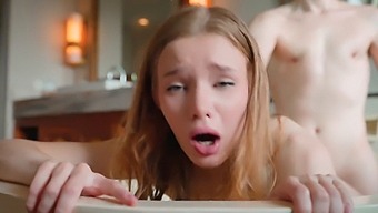 Stepsister'S Unexpected Visit In My Bathroom: Hd Pov Video