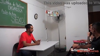 The Naughty Student And Her Teacher Rubens Badaro In Badaro District Engage In Explicit Activities.