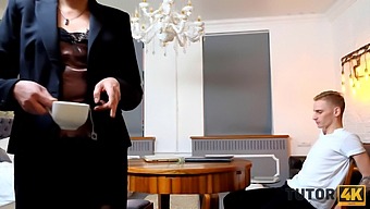 Aroused Literature Tutor Indulges In Steamy Sexual Encounter