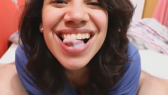 Experience A Sensual Blowjob And Enjoy A Mouthful Of Cum