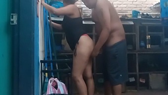 Finding My Mother-In-Law Washing Clothes Leads To Passionate Encounter