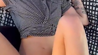 A Muscular White Man With A Huge Penis Fucks A Petite Girl'S Vagina In A Gym