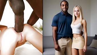 A Black Man With A Big Cock Stretches My Stunning Wife'S Rear End