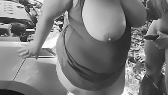 Hot Milf Gets It On With Young Stud In Car