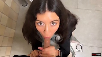 Yearning For You - A Wild Public Romp In The Mall With Facial Finish