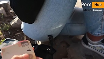 Big Ass Mexican Gets Two Squirts And One Blowjob For A Good Tip.