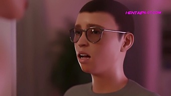 3d Animated Teen Stepson Gets Help From His Sexy Stepmother.